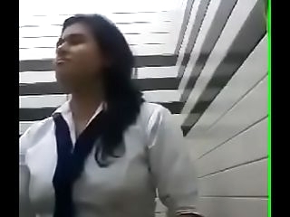 indian office spread out pleasing her manager