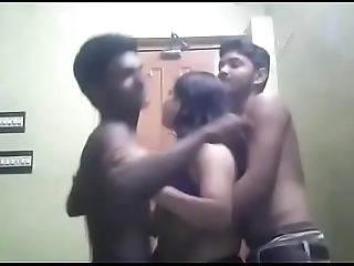 Fucking female with two boys